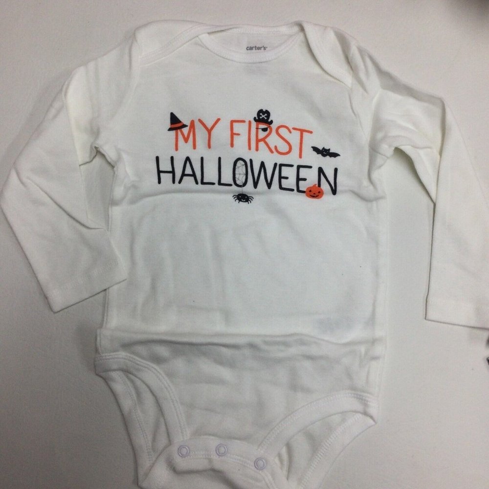 Carter's My 1st Halloween Outfit Baby Toddler 6 Months Boy Girl Unisex 2 Pc - Picture 2 of 5